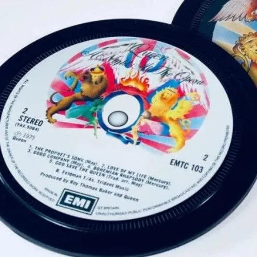 1970s: Record Label Coasters - Popsters