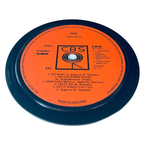 1970s: Record Label Coasters - Popsters
