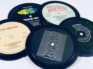 1980s: Record Label Coasters - Popsters