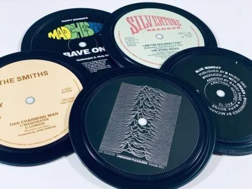 1980s: Record Label Coasters - Popsters