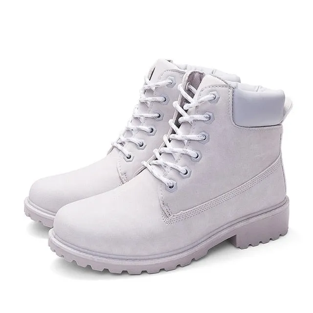 2018 Hot New Autumn Early Winter Shoes Women Flat Heel Boots