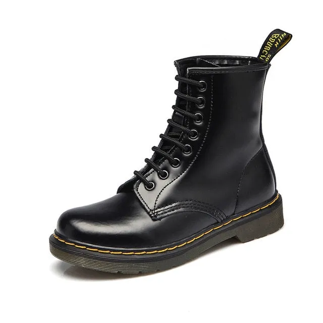 2019 Boots Women Genuine Leather Shoes For Winter Boots