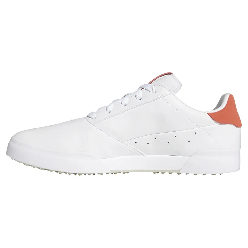 adidas Adicross Retro Spikeless Shoes - White/Altered Amber/Aluminium
