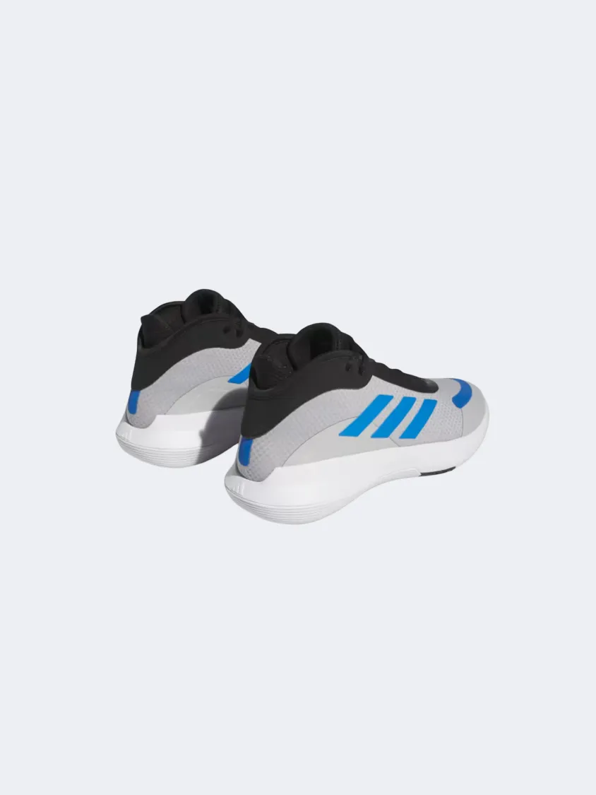 Adidas Bounce Legends Men Basketball Shoes Grey/Royal/Black