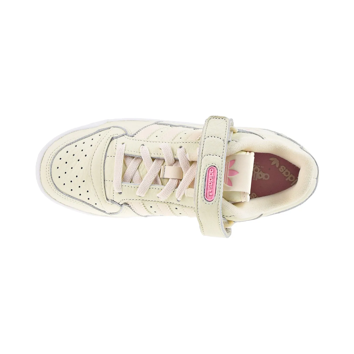 Adidas Forum Low Women's Shoes Wonder White/Halo Blue/Pink
