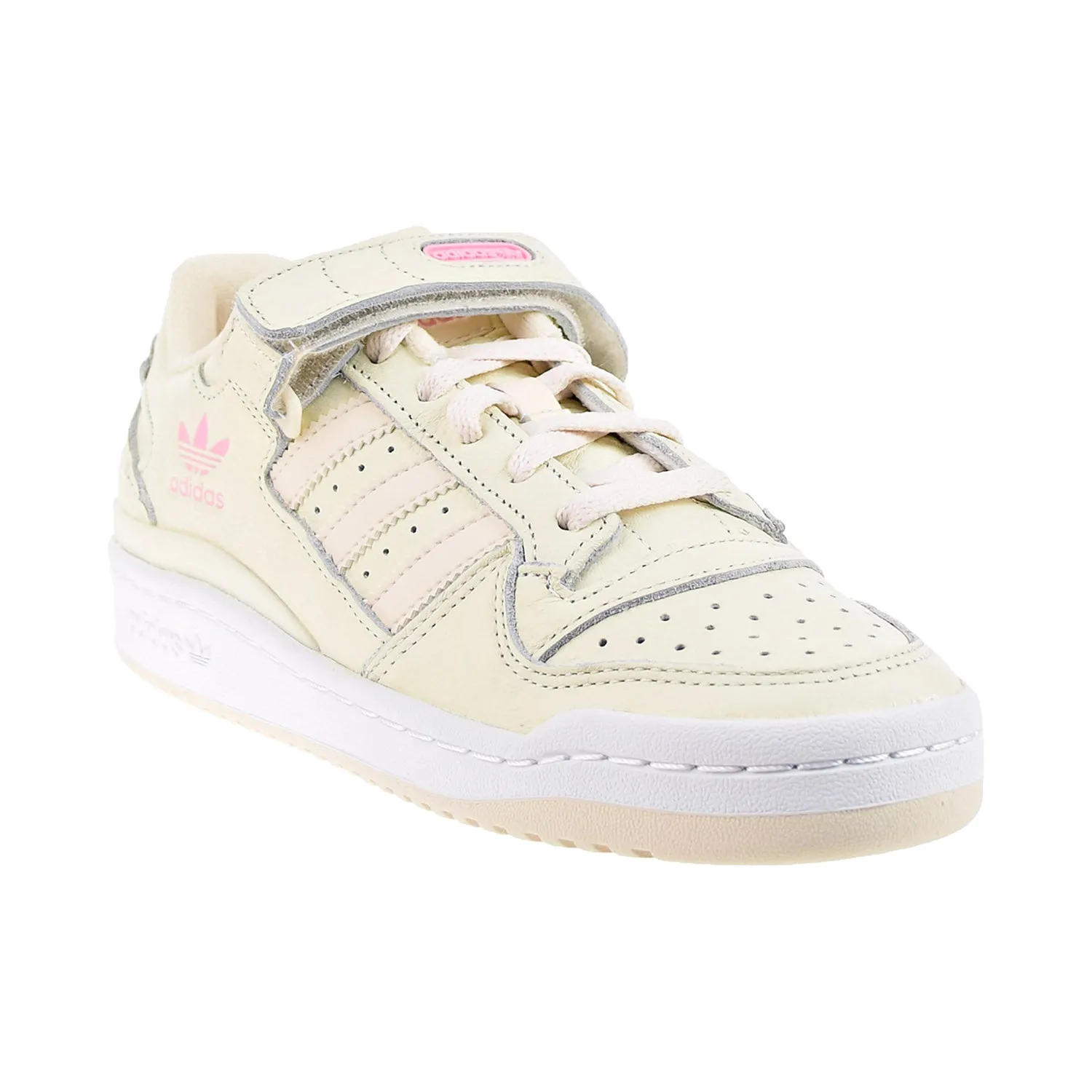 Adidas Forum Low Women's Shoes Wonder White/Halo Blue/Pink
