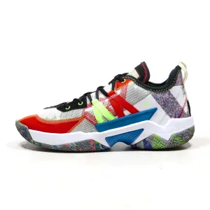 Air Jordan Sport Shoes Leather Multicolour Colour For Men