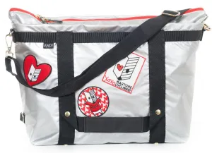 Andi x Martone Transformer Tote - SILVER