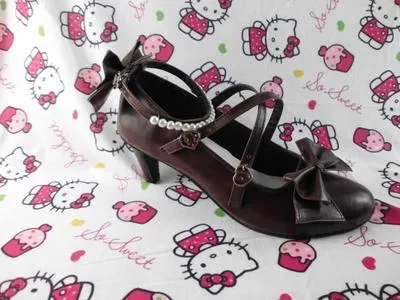 Antaina~Thin Heels Princess Lolita Shoes Size 33-36