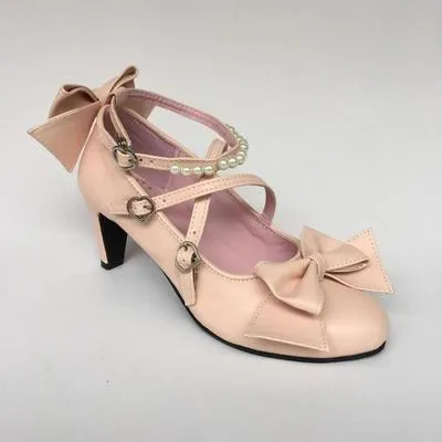Antaina~Thin Heels Princess Lolita Shoes Size 33-36