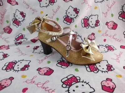 Antaina~Thin Heels Princess Lolita Shoes Size 33-36
