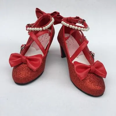 Antaina~Thin Heels Princess Lolita Shoes Size 33-36