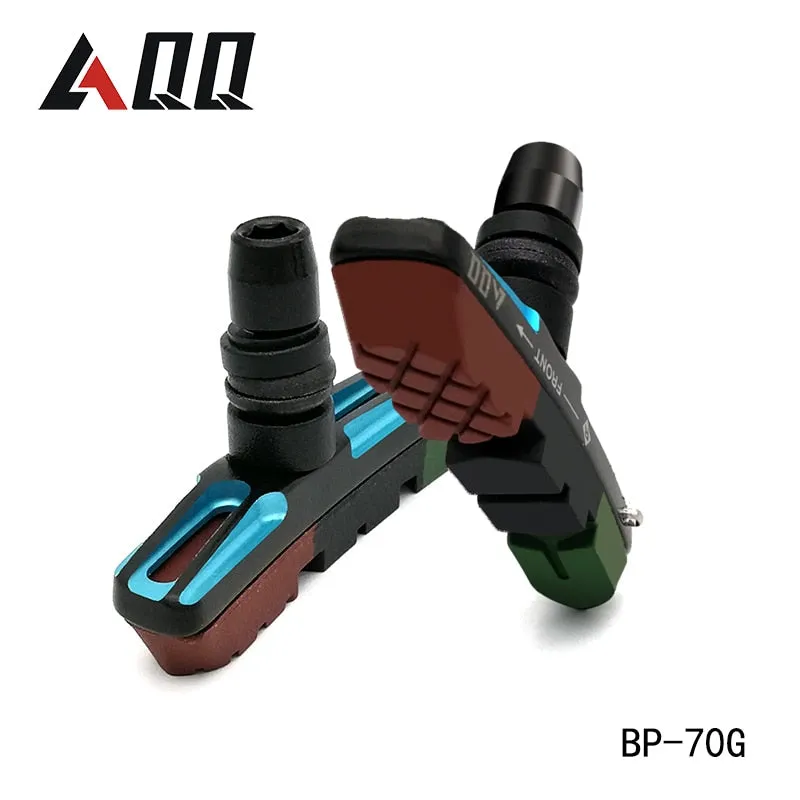 AQQ 1 Pair Mountain Bike Bicycle V Brake Pads shoes