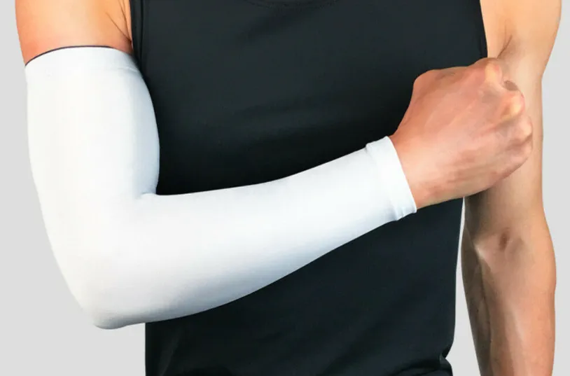 Arm Sleeves White XXL