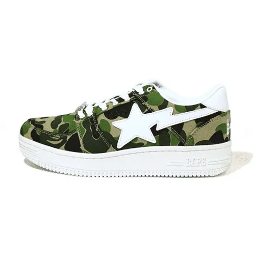 Army Green Camo BAPE STA Shoes