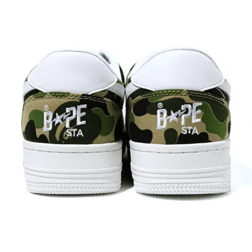 Army Green Camo BAPE STA Shoes