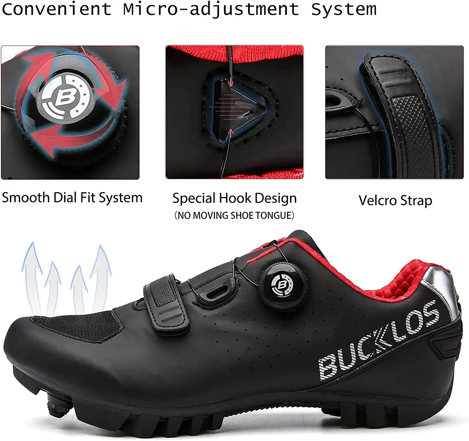 B718 Lock Free Cycling Shoes US