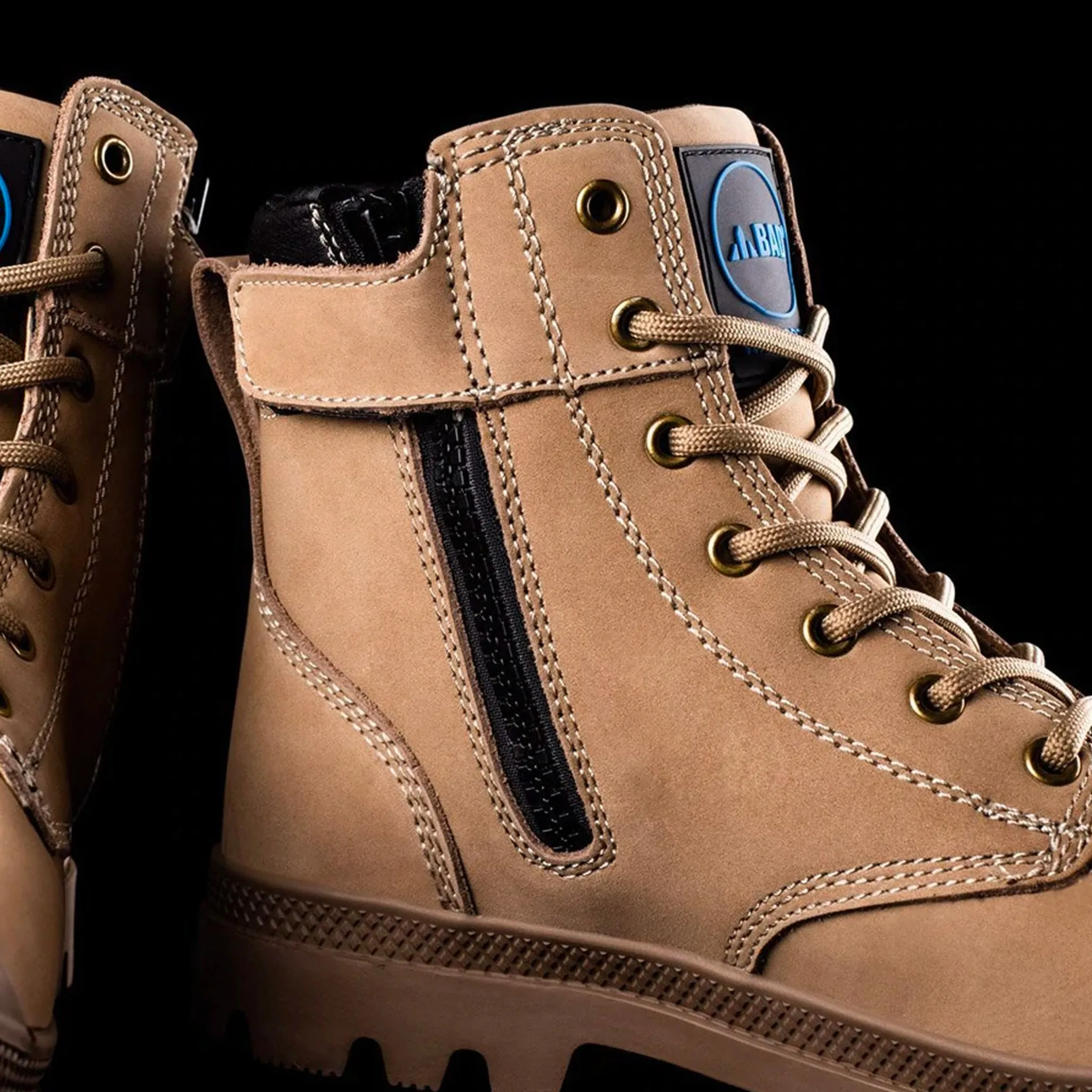 BAD SIGNATURE - ZIP SIDE WORK BOOTS