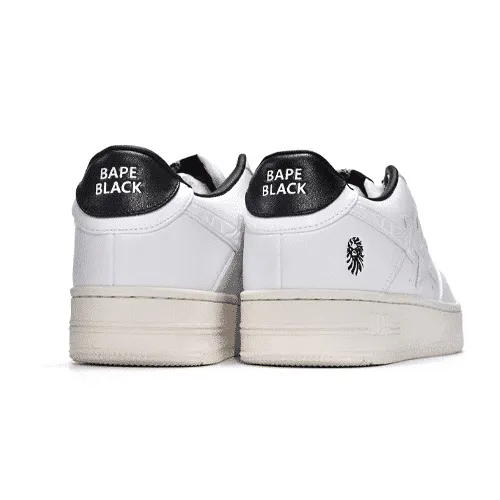 BAPE STA Low White Shoes
