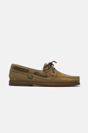 Barth Velours Fauve Derby Shoes