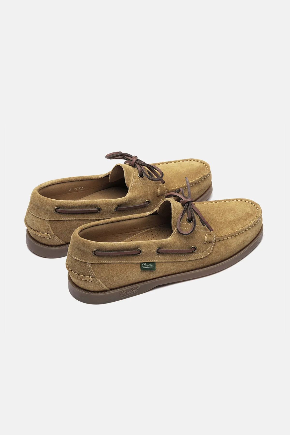 Barth Velours Fauve Derby Shoes