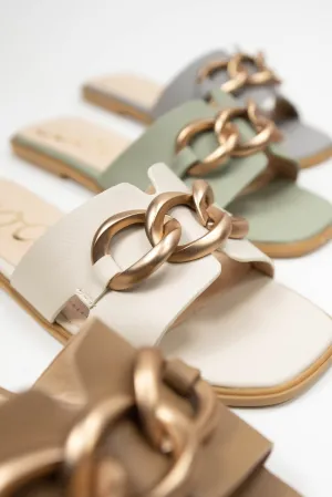 Baylor Chunky Chain Sandals