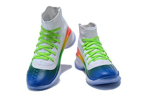 Bazi Sport UA Men's Under Armour Curry 4 Basketball Sport Shoes 10 M US