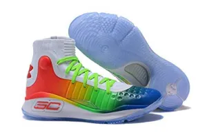 Bazi Sport UA Men's Under Armour Curry 4 Basketball Sport Shoes 10 M US