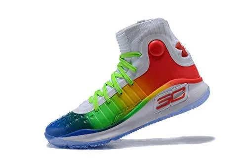 Bazi Sport UA Men's Under Armour Curry 4 Basketball Sport Shoes 10 M US