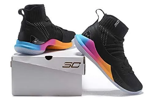 Bazi Sport UA Men's Under Armour Curry 5 Hight Basketball Shoes 11 M US
