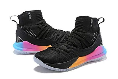 Bazi Sport UA Men's Under Armour Curry 5 Hight Basketball Shoes 11 M US