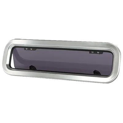 Boat rectangular opening portlight