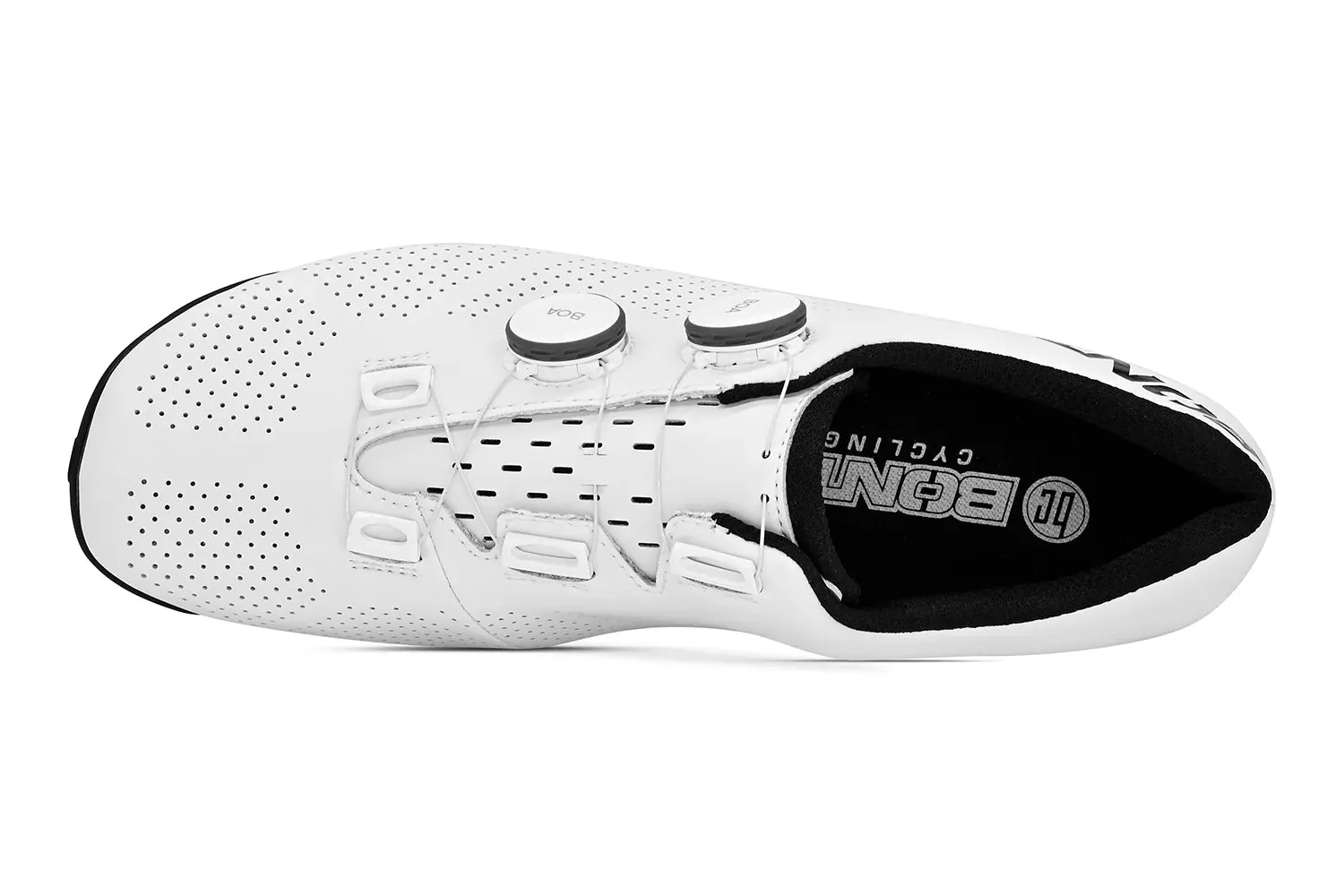 BONT RIOT 24 WHITE ROAD SHOE