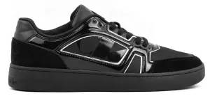 CALVIN KLEIN low-top leather basketball shoes