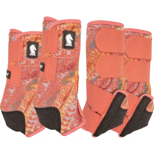 Classic Equine Full Set Legacy2 Support Boots-Safari
