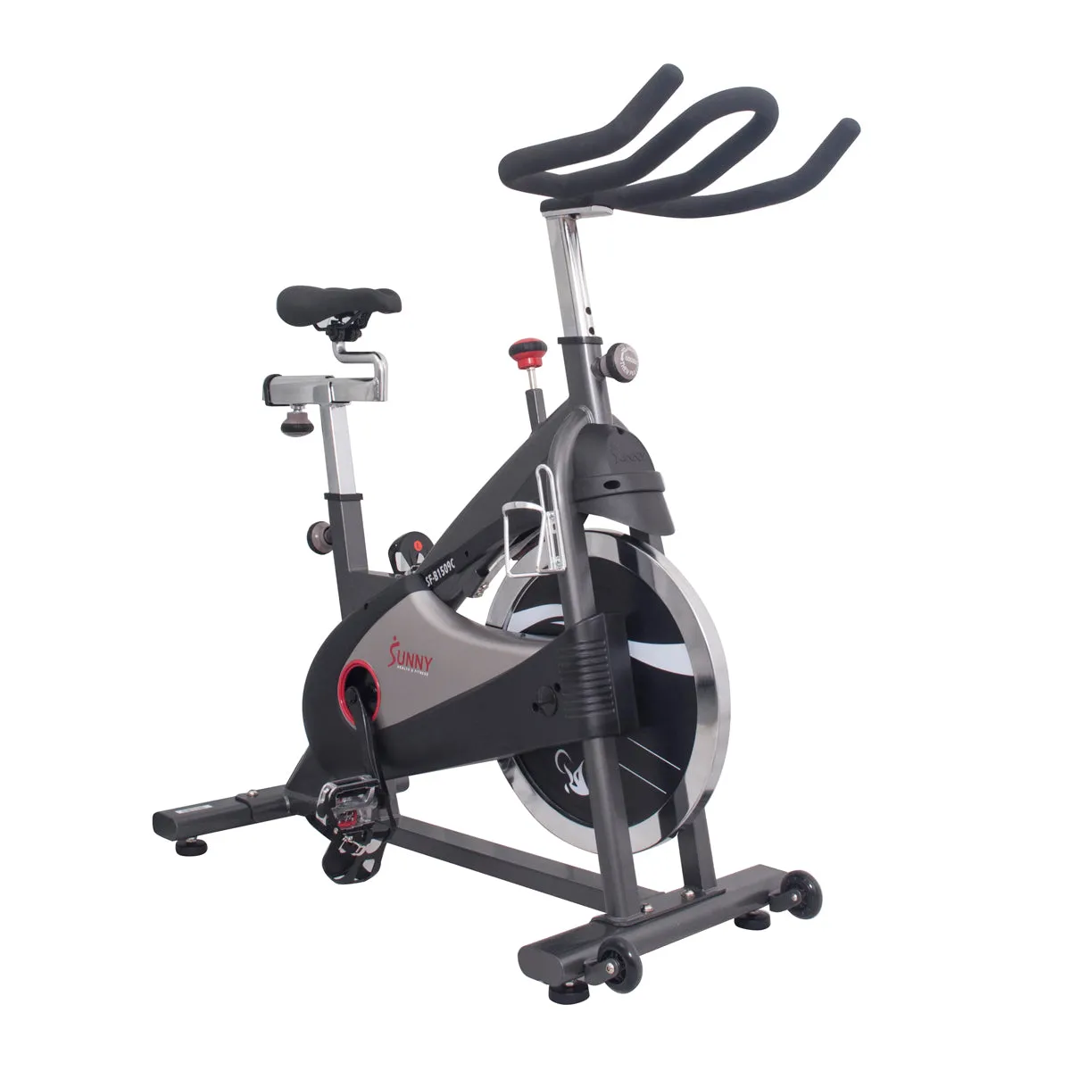 Clipless Pedal Exercise Bike Premium Chain Drive Indoor Cycling