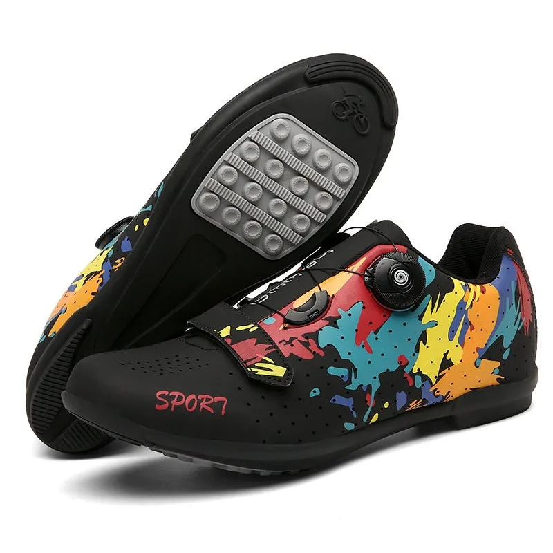 Cyctronic™ Trigon Rubber Sole Indoor Cycling Shoe