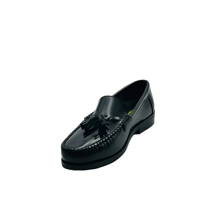 Dakota Tommy Hi Sine Moccasin - Black