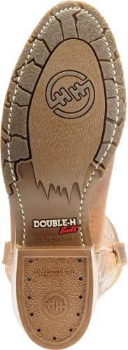 Double H DH1552 Men's 12" Dylan Domestic Gel ICE™ Work Western R Toe (SALE BOOTS)