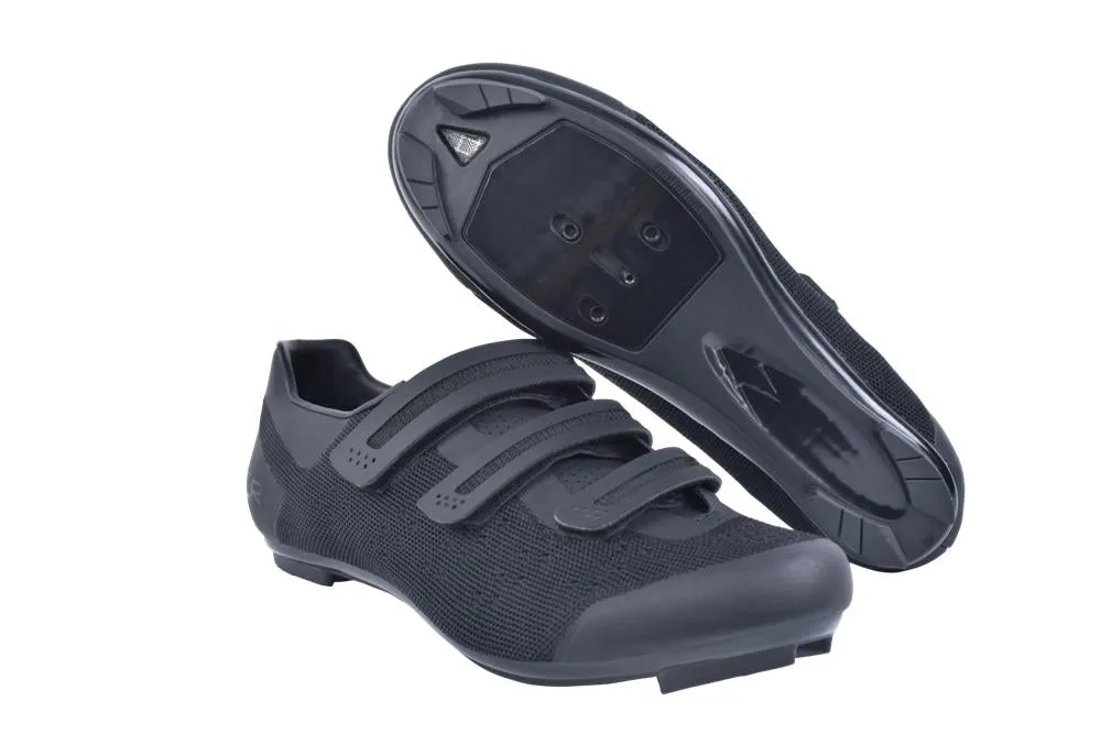 FLR F-35 Knit Road Shoes - Black