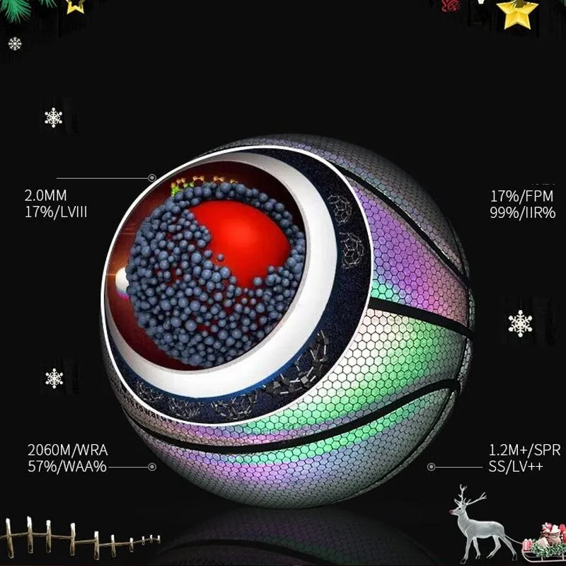 Glow-in-the-Dark Basketball – Perfect for Night Play and Fun!