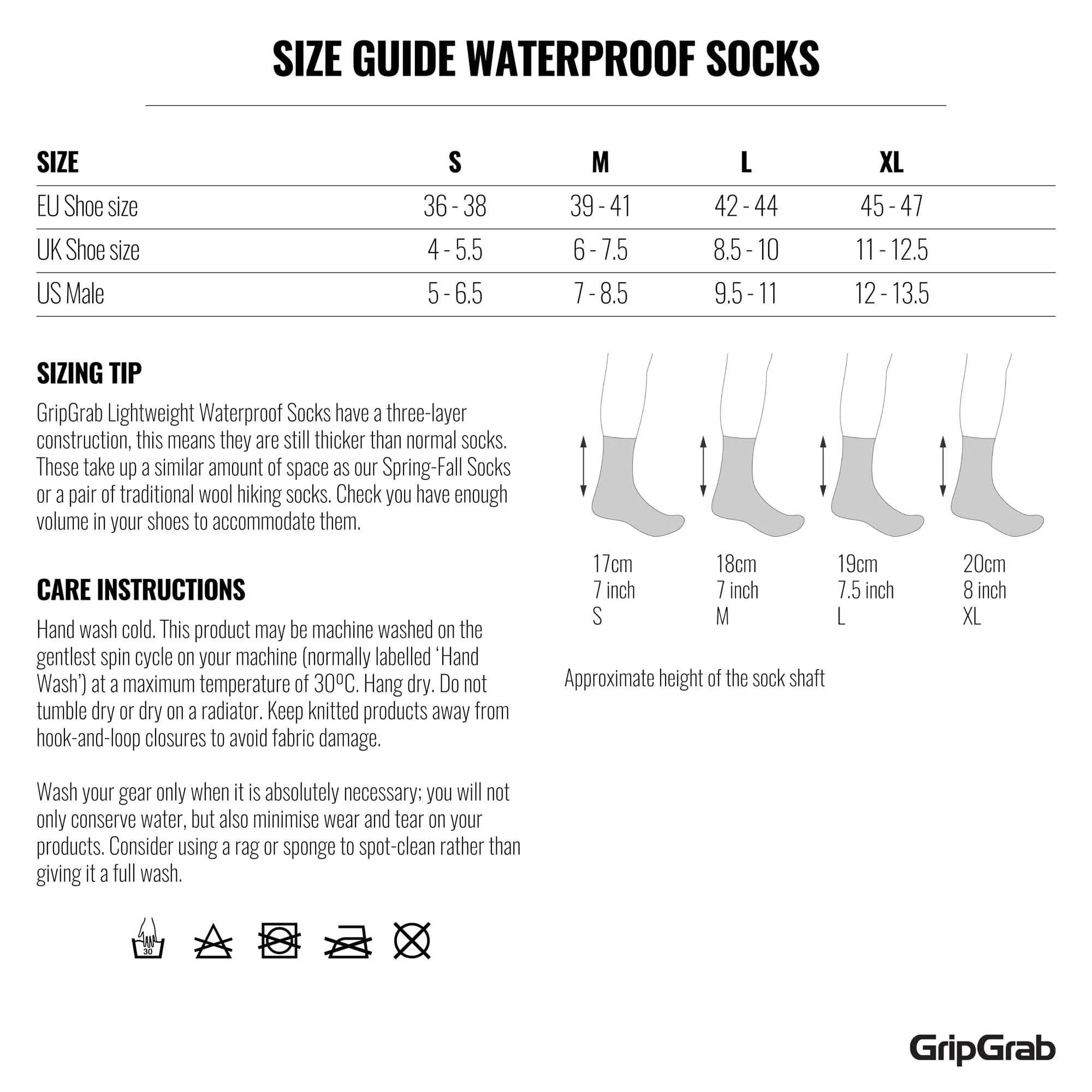 GripGrab Lightweight Waterproof Socks