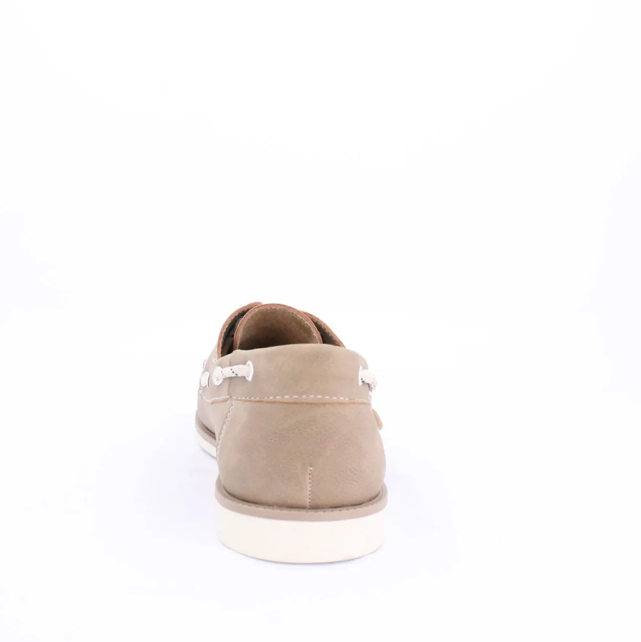 GROZER MENS BOAT SHOES-BEIGE