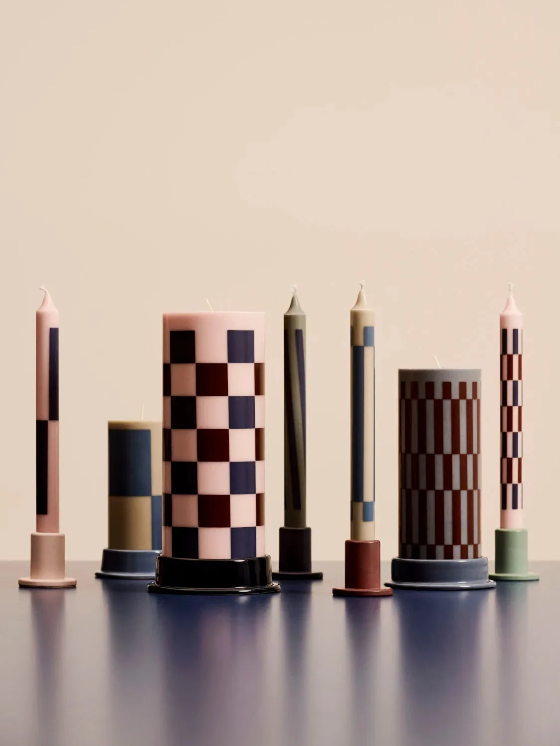 HAY Set of 4 Pattern Candles