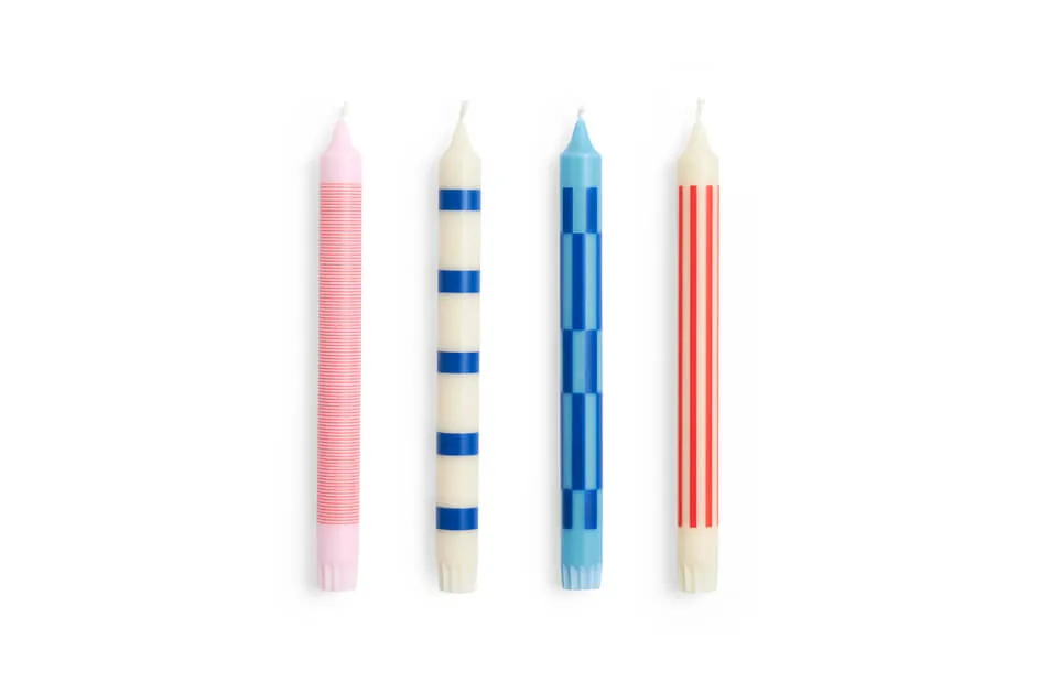 HAY Set of 4 Pattern Candles