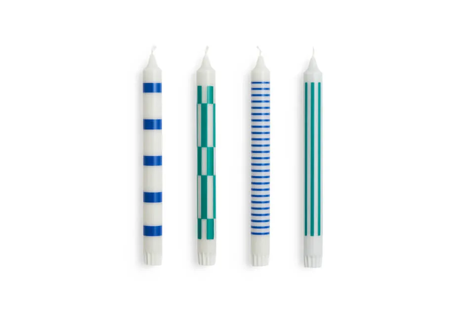 HAY Set of 4 Pattern Candles