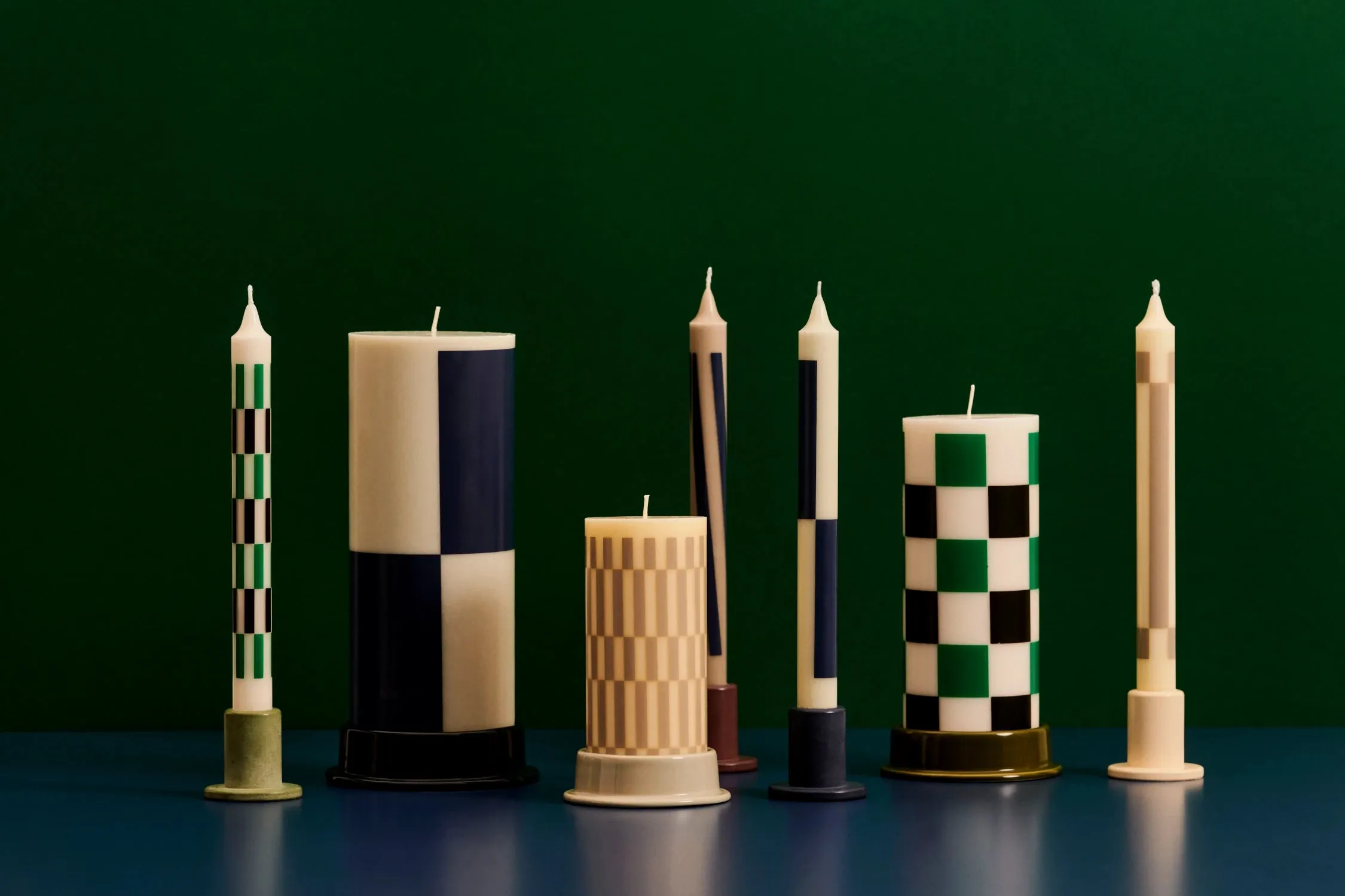 HAY Set of 4 Pattern Candles