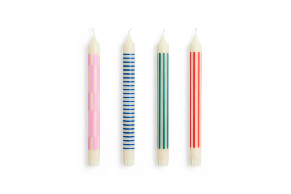 HAY Set of 4 Pattern Candles