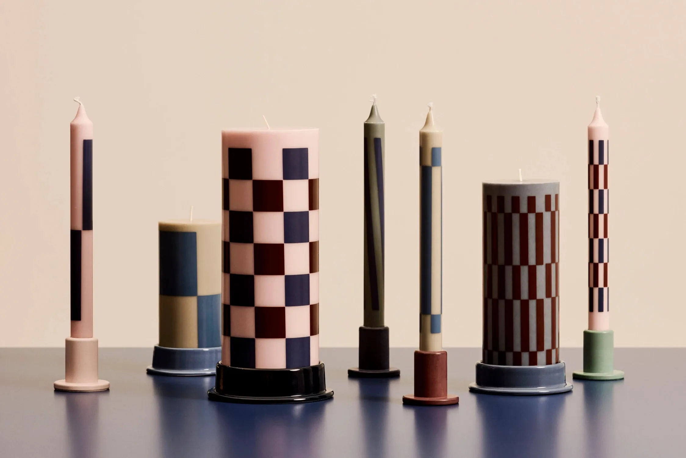 HAY Set of 4 Pattern Candles