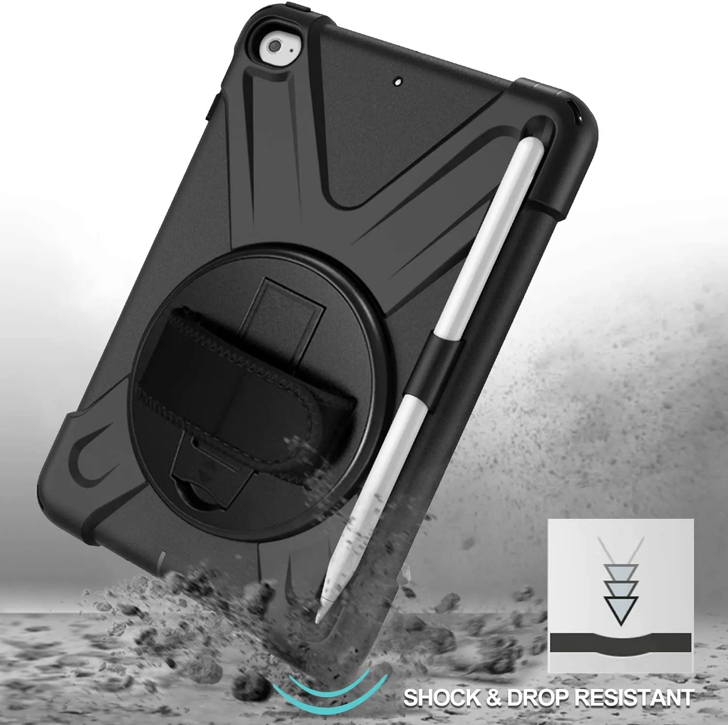 iPad Mini 4th Gen/ 5th Gen Heavy Duty Case with Pencil Holder | ProCase